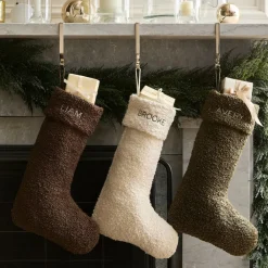West Elm Boucle Stocking