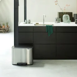 West Elm Brabantia Bo Step-On Trash Can (9.5 Gallon)