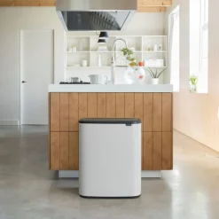 West Elm Brabantia Bo Touch Top Trash Can (16 Gallon)