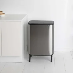 West Elm Brabantia Bo Touch Trash Can (16 Gallon)