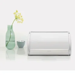West Elm Brabantia Roll Top Medium Bread Box