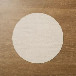 West Elm Braid Textured Easy-Care Round Placemats