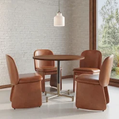 West Elm Branch Restaurant Dining Table - Wood - Round
