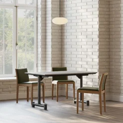 West Elm Branch Restaurant Rectangle Dining Table - Quartz (ADA)
