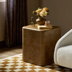 West Elm Brindle End Table (19")