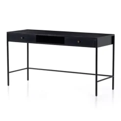 West Elm Bronzed Iron Desk (58")