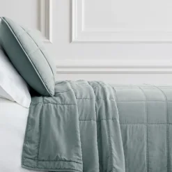 West Elm Brushed TENCEL™ Twill Quilt & Shams