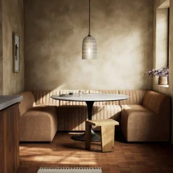 West Elm Build Your Own - Anniina Leather Dining Banquette