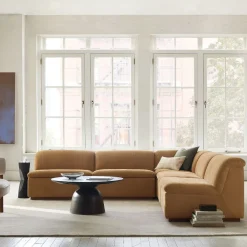West Elm Build Your Own - Calvin Leather Sectional