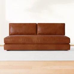 West Elm Build Your Own - Haven Leather Sectional