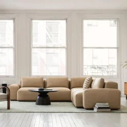 West Elm Build Your Own - Quinten Leather Sectional