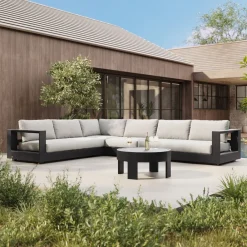 West Elm Build Your Own - Telluride Aluminum Outdoor Sectional