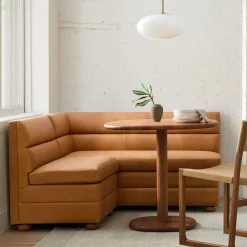 West Elm Build Your Own - Tilda Leather Storage Banquette
