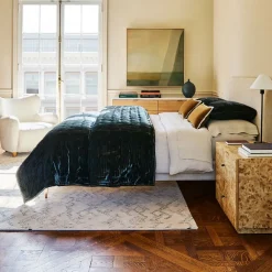 West Elm Burl Nightstand (26")