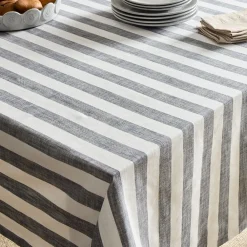 West Elm Cabana Stripe Cotton Tablecloth