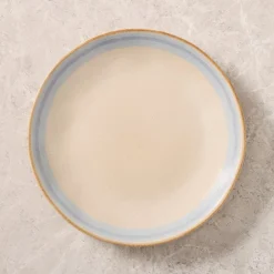 West Elm Cabana Stripe Stoneware Dinner Plate Sets