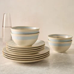 West Elm Cabana Stripe Stoneware Dinnerware Collection