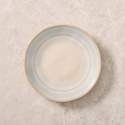 West Elm Cabana Stripe Stoneware Salad Plate Sets