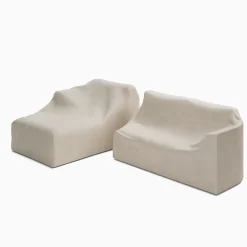 West Elm Caldera Aluminum Outdoor 2-Piece Chaise Sectional Protective Cover