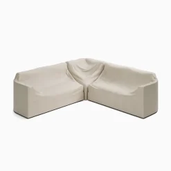 West Elm Caldera Aluminum Outdoor 3-Piece L-Shaped Sectional Protective Cover
