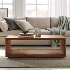 West Elm Calla Solid Wood Coffee Table ( – )