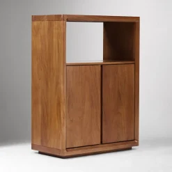 West Elm Calla Solid Wood Storage Cabinet (32")