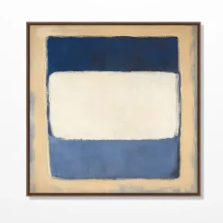 West Elm Calm Blue Divide by Walker Noble