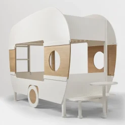 Kids West Elm Camper Twin Bunk Bed