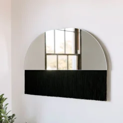 West Elm Candice Luter Sonata Large Wall Mirror w/ Fringe