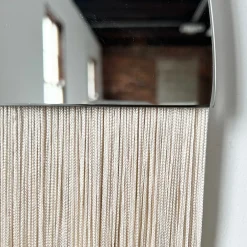 West Elm Candice Luter Sonata Slim Wall Mirror w/ Fringe