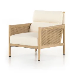 West Elm Cane Arms Chair