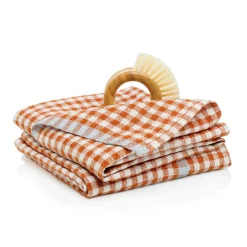 West Elm Caravan Gingham Kitchen Hand Towels (Set of 2)
