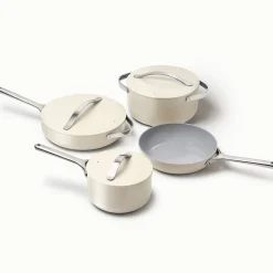 West Elm Caraway Nontoxic Ceramic Nonstick Cookware Set w/ Storage