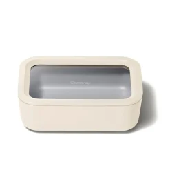 West Elm Caraway Rectangular Glass Food Container w/ Lid