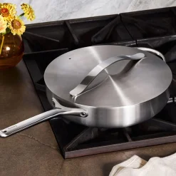 West Elm Caraway Stainless Steel Sauté Pan