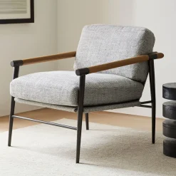 West Elm Carbon Framed Chair
