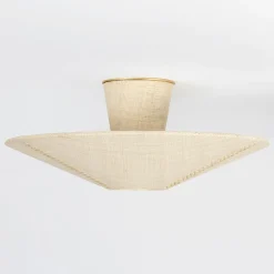 West Elm Carmelo Semi Flush Mount (20.5")