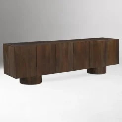 West Elm Carrie Reclaimed Wood Media Console (90")