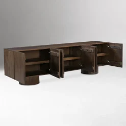 West Elm Carrie Reclaimed Wood Media Console (90")