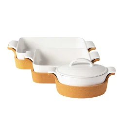West Elm Casafina Ensemble Cork Bakeware (Set of 3)