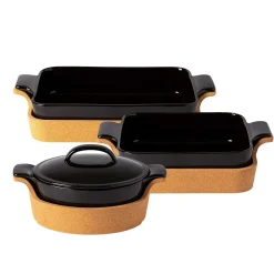 West Elm Casafina Ensemble Cork Bakeware (Set of 3)