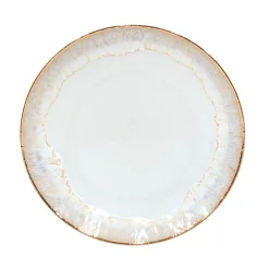 West Elm Casafina Taormina Stoneware Gold-Rimmed Dinner Plates (Set of 4)