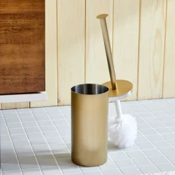 West Elm Caspian Metal Toilet Brush Holder