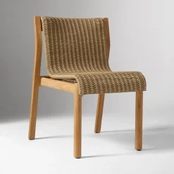 West Elm Cassis Outdoor Teak Stacking Dining Chair Protective Cover (Set of 2)