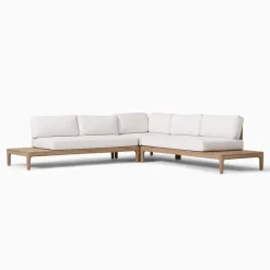 West Elm Catalina Outdoor 3-Piece L-Shaped Sectional Protective Cover