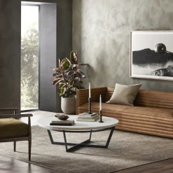 West Elm Celestine Round Coffee Table (48")