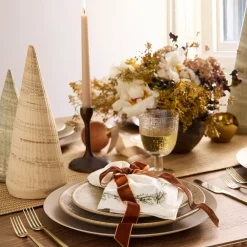 West Elm Ceramic Marbled Tabletop Tree