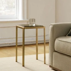 West Elm Cerelia Glass Drink Table (12")