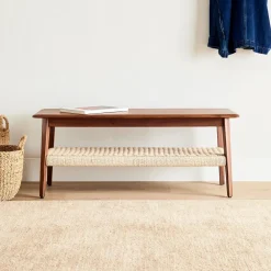 West Elm Chadwick Mid-Century Bench (43")
