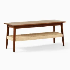 West Elm Chadwick Mid-Century Bench (43")